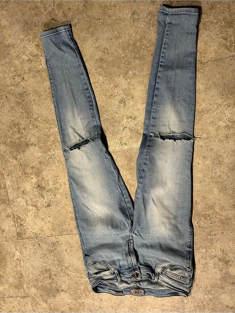 GUESS Curvy X Skinny Jeans Blue Waist 10